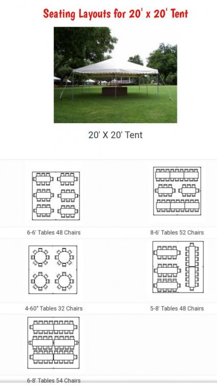 20X20 WEEKEND TENT