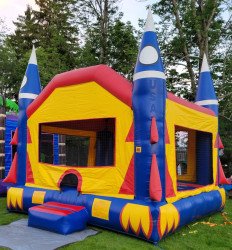 Rocket Dry Bounce House